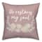 He Restores My Soul Pillow 2 18" x 18" Throw Pillow